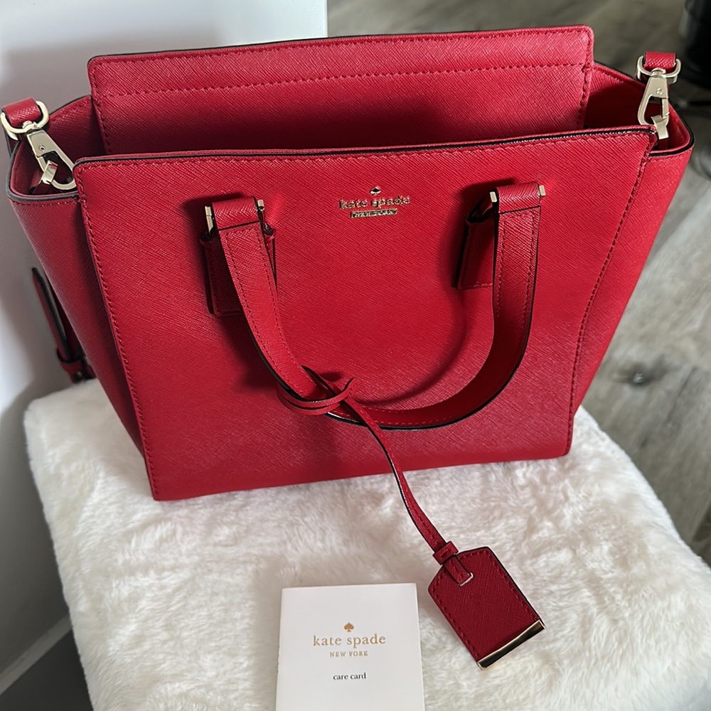 Kate Spade Red Satchel